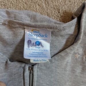 HALO SleepSack Baby Wearable Blanket - Light Gray